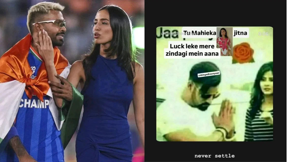 Mahieka Sharma strikes back at critics (Source: @_SatyaPrakash08/x.com, @jod_insane/x.com)