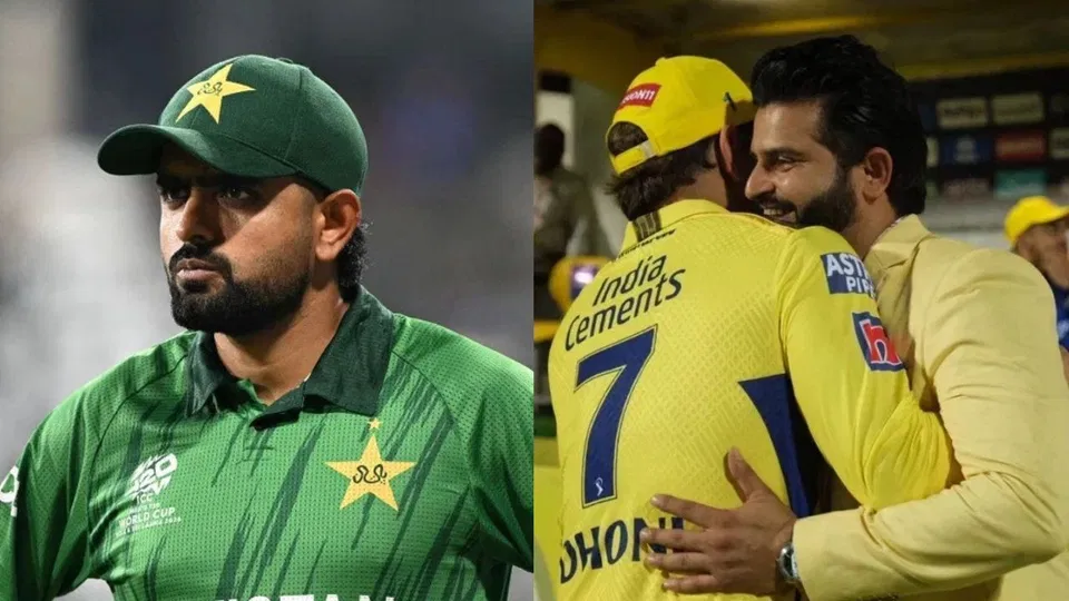 बाबर आज़म और CSK [AFP/@ChennaiIPL/x]