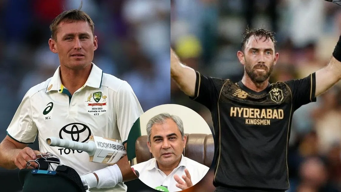 Marnus Labuschagne gives headache to PSL and Mohsin Naqvi [Source: @valeon360, @TUnlimitedd/X.com]
