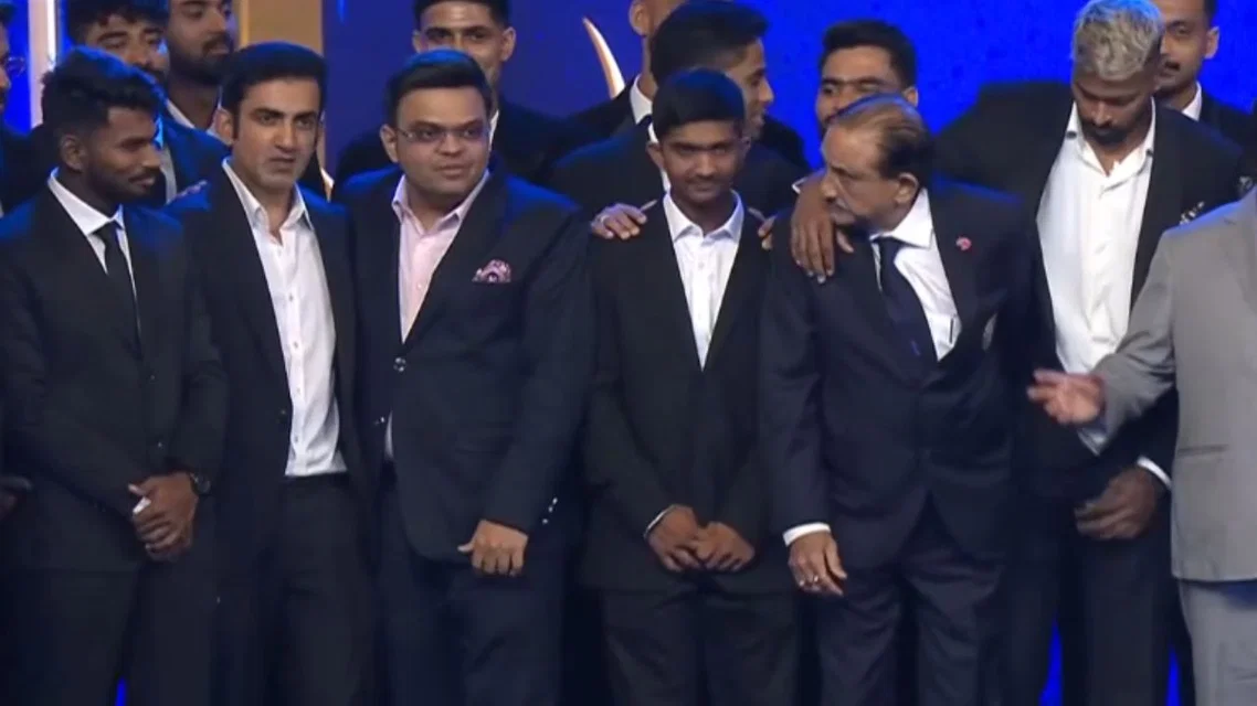 Gautam Gambhir Jay Shah. Image Credits: X