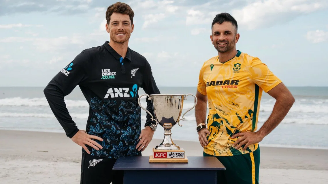 NZ vs SA Head to Head Records (Source: @ICC/x.com)