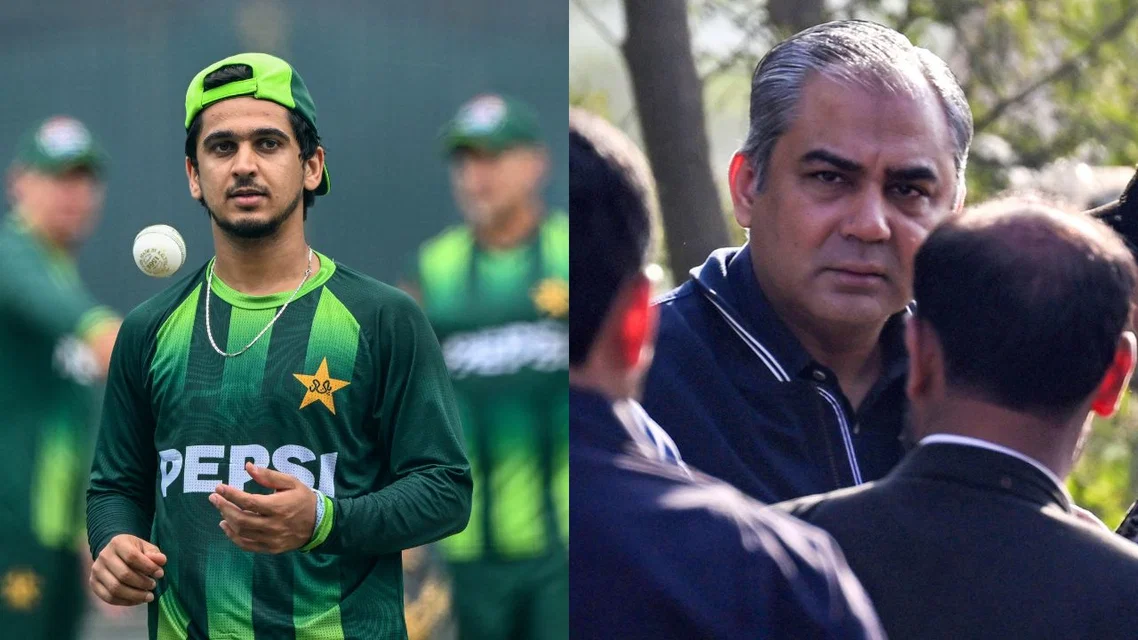 Saim Ayub Mohsin Naqvi. Image Credits: AFP