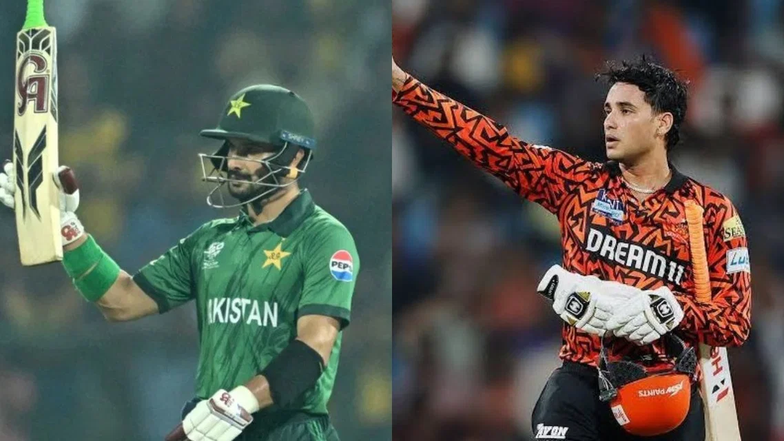 Sahibzada Farhan and Abhishek Sharma [Source: AFP, @IPL2025Auction/x]
