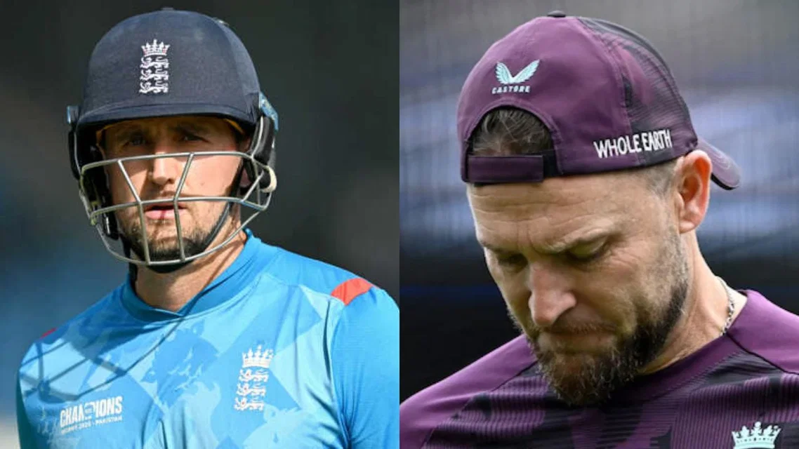 Brendon McCullum and Liam Livingstone [Source: X]