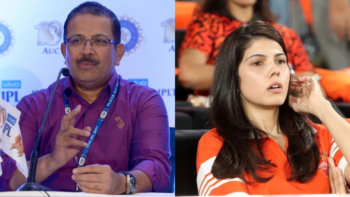 Venky Mysore Kavya Maran. Image Credits: AFP/X