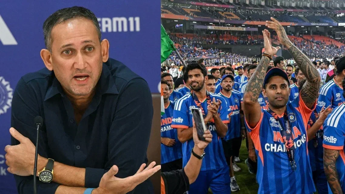 Agarkar makes request to BCCI for contract extension [Source: AFP]
