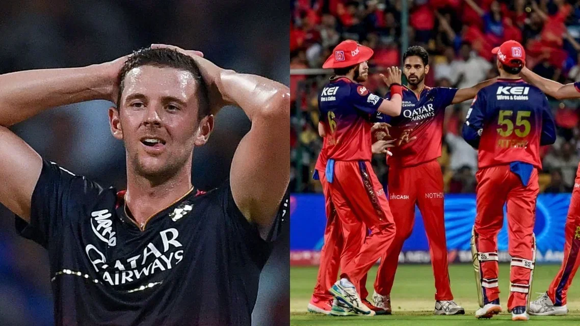 RCB's probable bowling attack without Hazlewood [Source: AFP]
