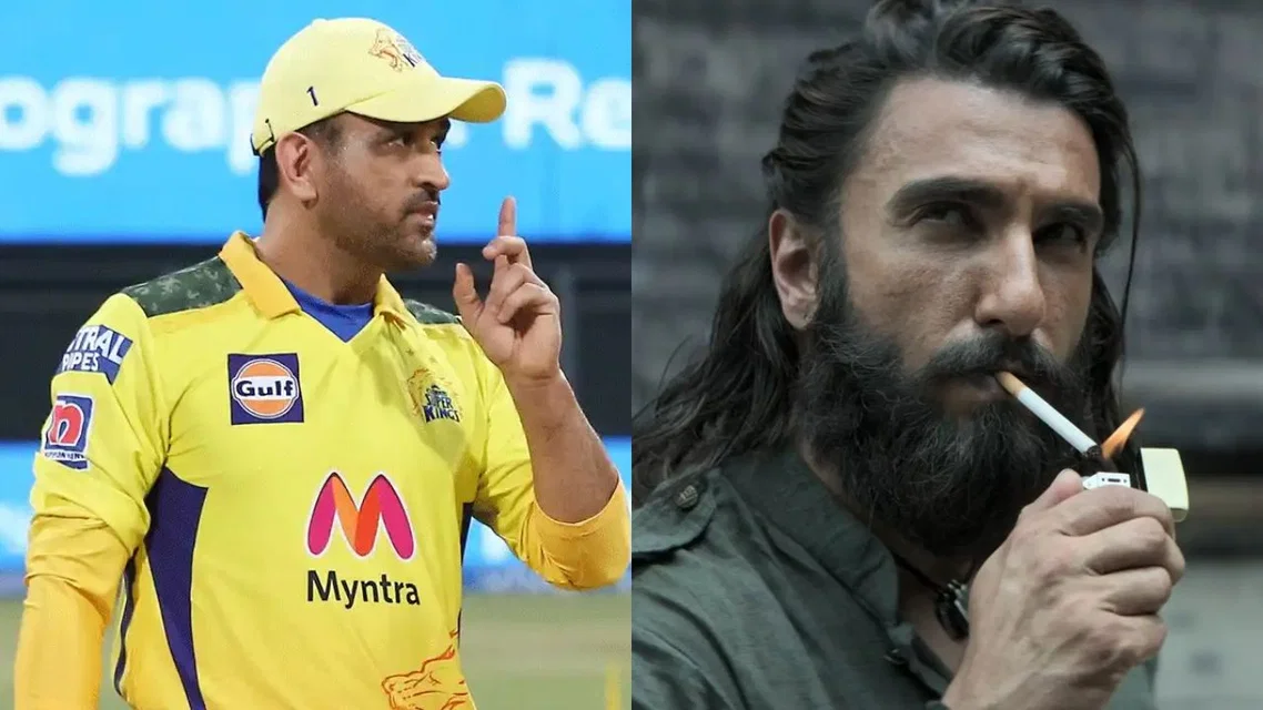 MS Dhoni Ranveer Singh in Dhurandhar. Image Credits: X