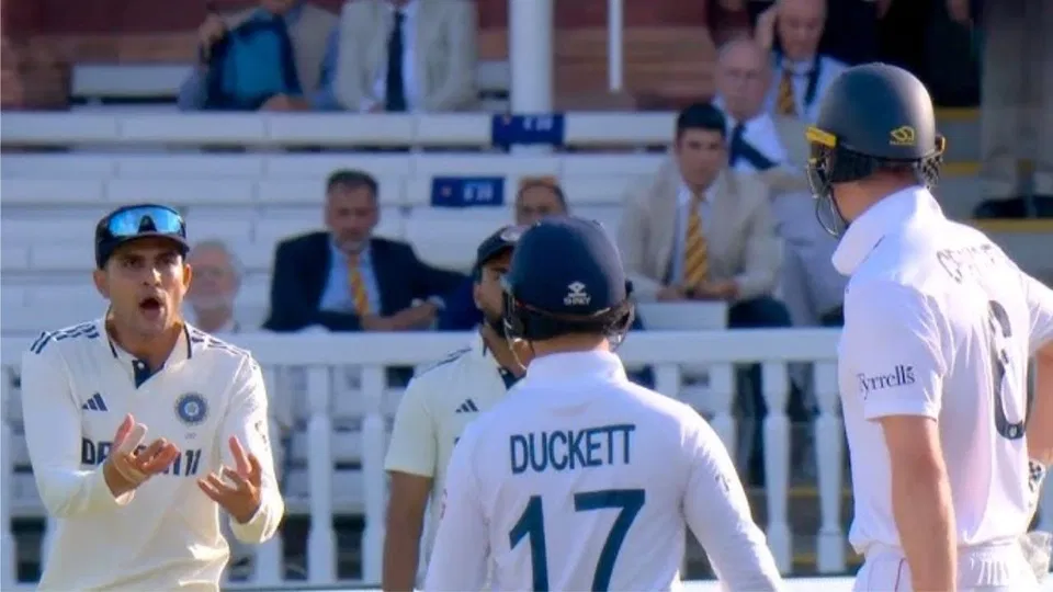 शुभमन गिल, बेन डकेट, ज़ैक क्रॉली [X]