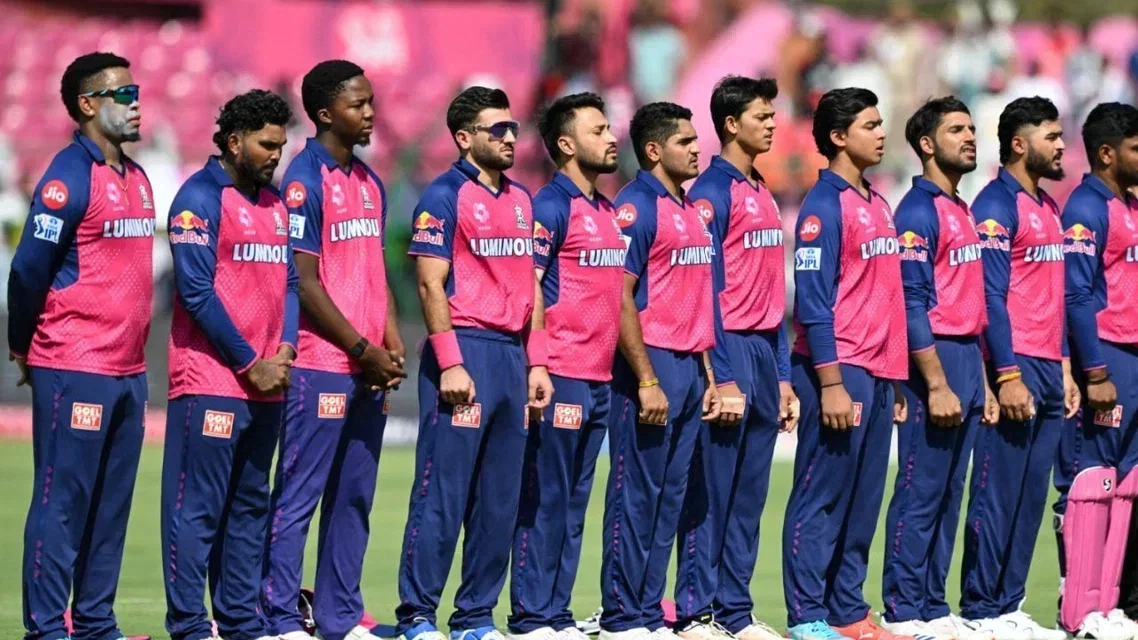 Rajasthan Royals during IPL 2025. Credits: afp.com