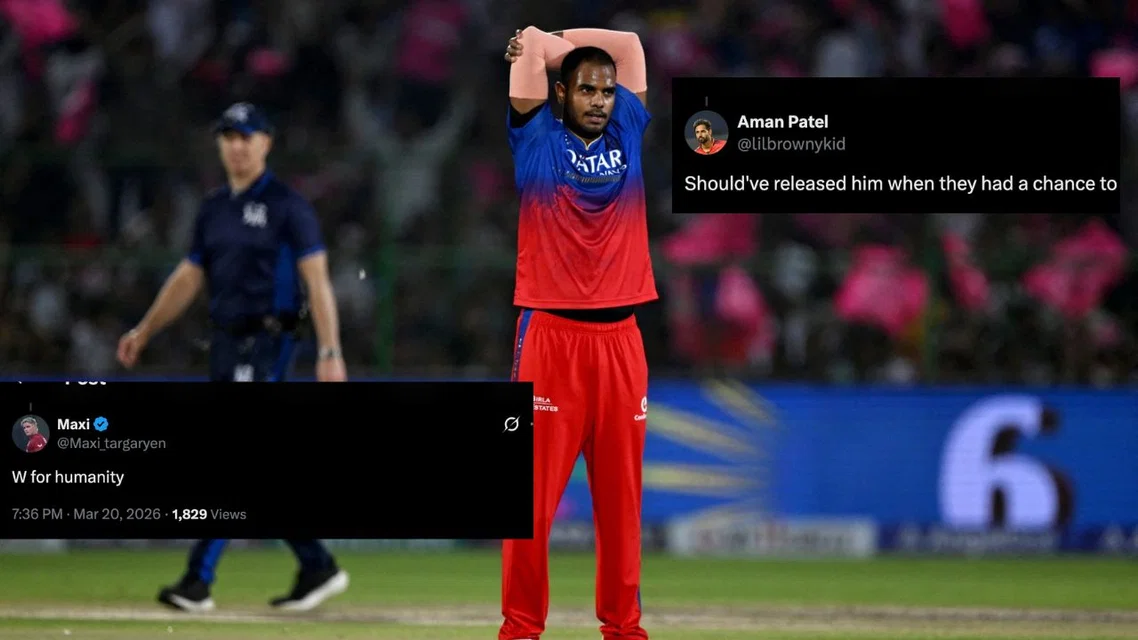 Yash Dayal nowhere to be seen in RCB training camp [Source: AFP]
