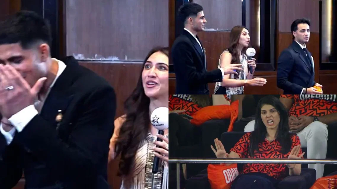 Shubman Gill Abhishek Sharma Kavya Maran for SRH. Image Credits: X