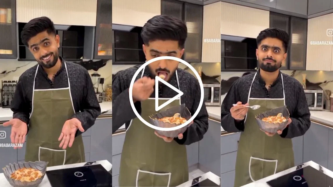 Babar Azam turns chef (Source: Babar Azam's Instagram Account)