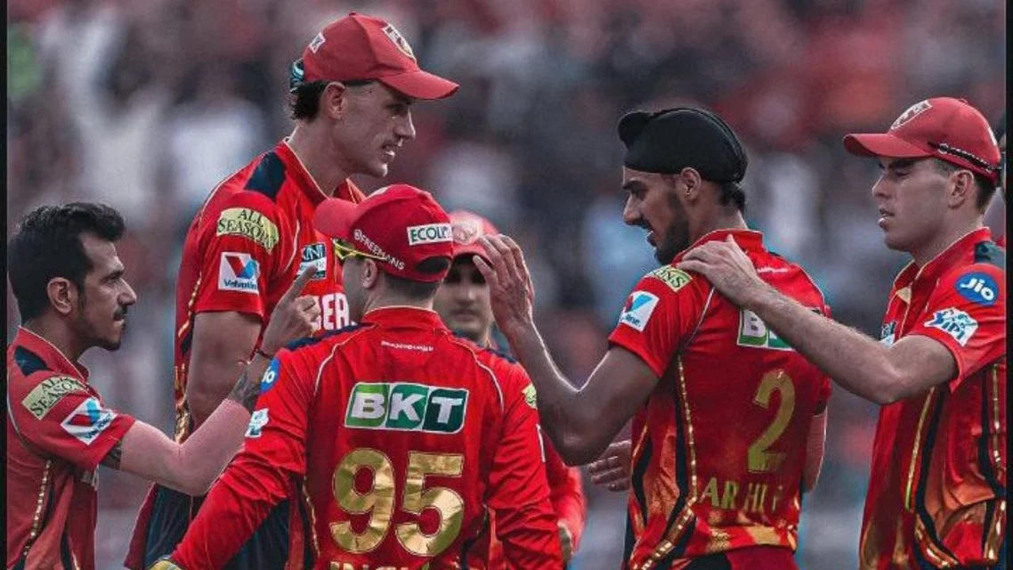 Punjab Kings team (Source: @Tejashyyyyy/x.com)