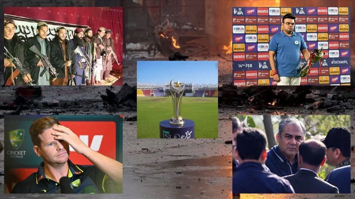 TTP Gives Terrorist Threat To Mohsin Naqvi and PSL. Image Credits: AFP