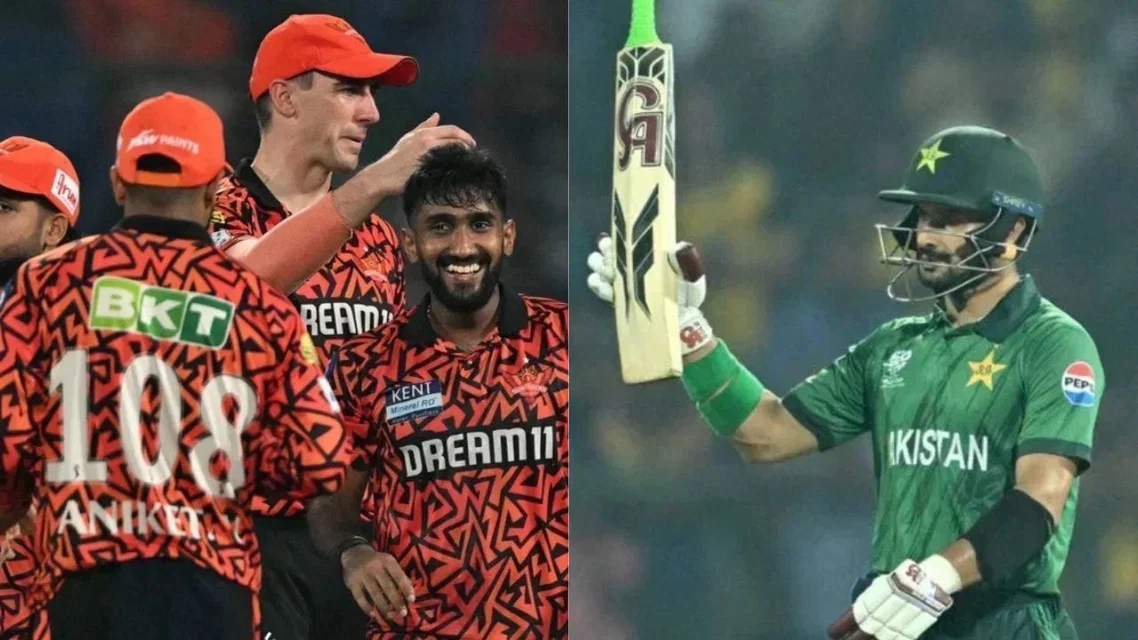 SRH and Sahibzada Farhan [Source: AFP]