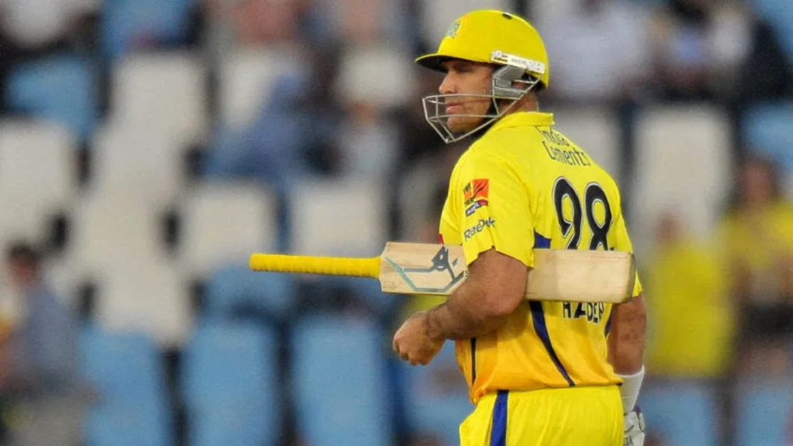 Matthew Hayden won Orange Cap for CSK in IPL 2010. Credits - afp.com