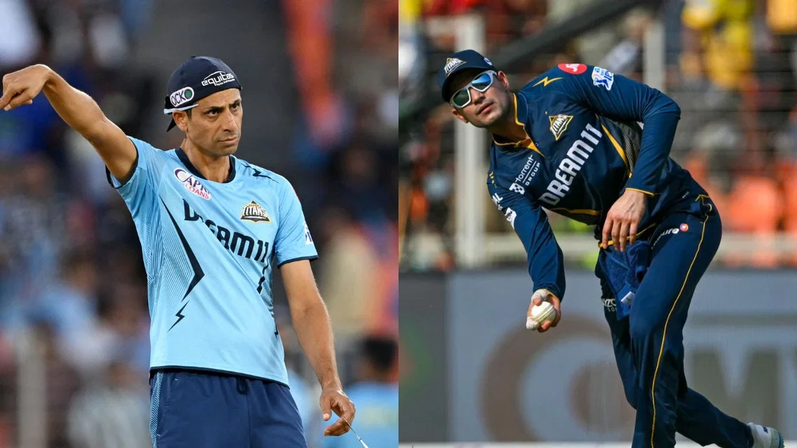 Shubman Gill and Ashish Nehra [Source: AFP]