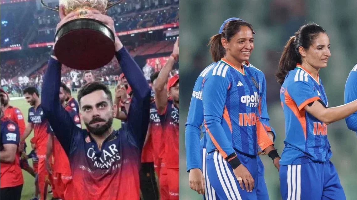 RCB and India Women [Source: @Rajiv1841, @BCCIWomen/x]