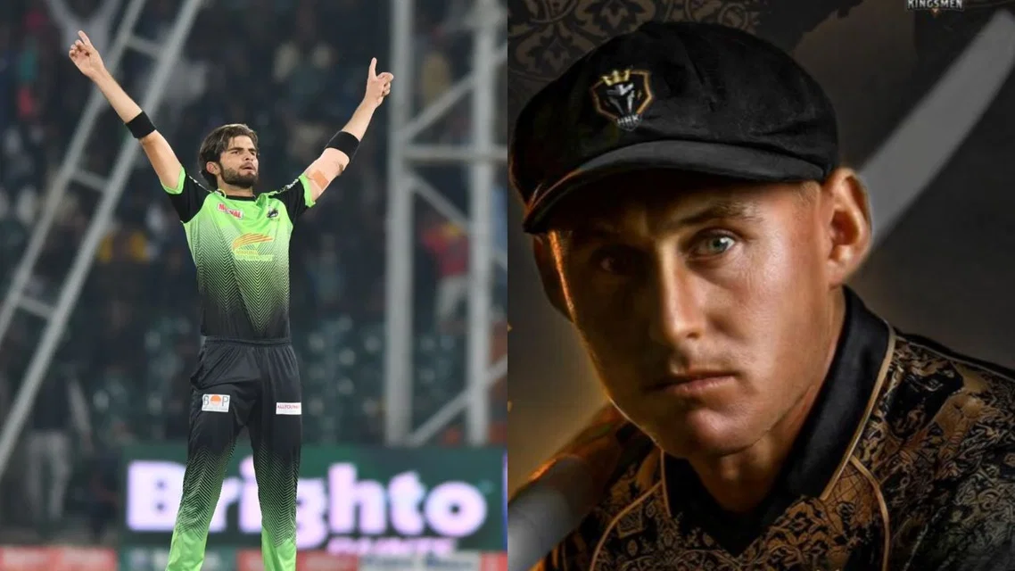 Shaheen Afridi Marnus Labushcagne for Lahore Qalandars and Hyderabad Kingsmen. Image Credits: X