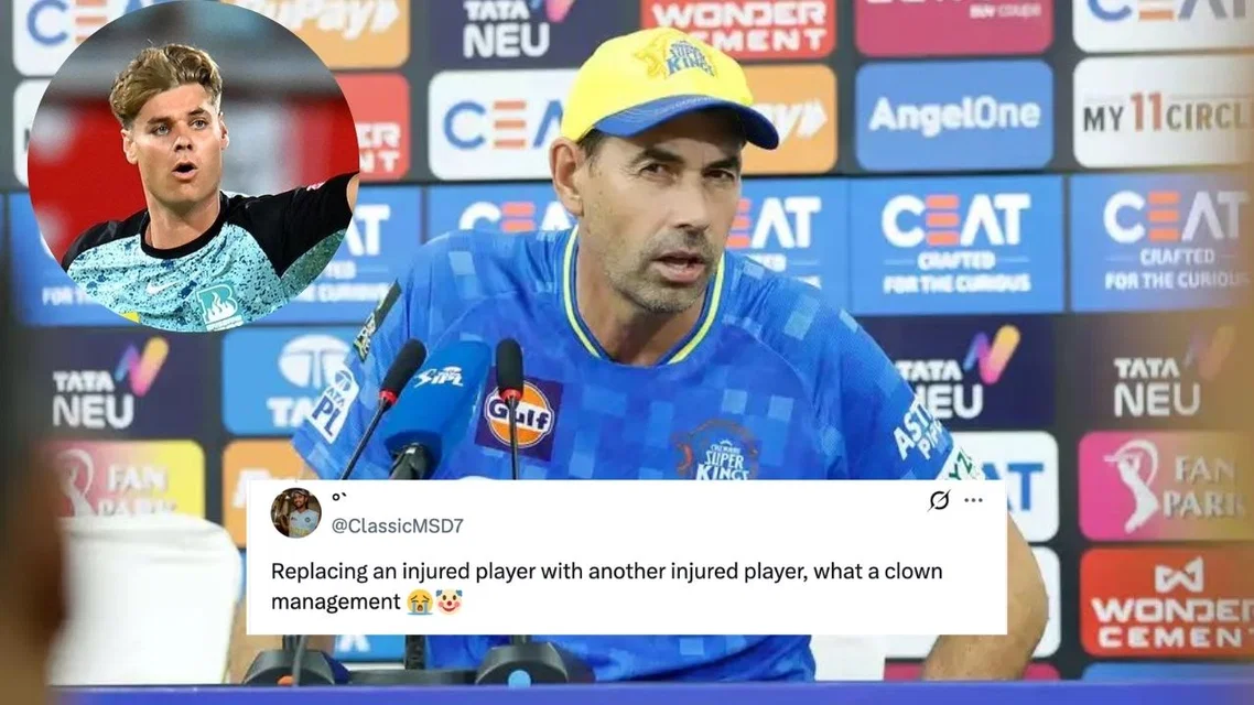 Fans slam CSK for signing injured player [Source: @arshdeep3444, @SergioCulerCSK/X.com]
