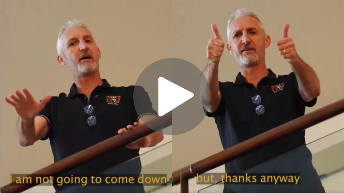 Jason Gillespie shames PSL welcome video [Source: @HHKingsmen/x]