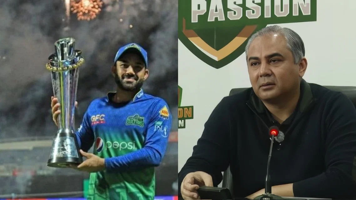 Usman Khawaja and Mohsin Naqvi - (Source: X.com)