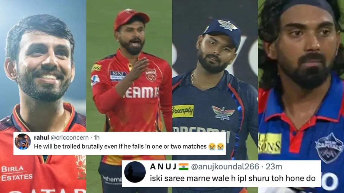 Jitesh Sharma For RCB Shreyas Iyer for Punjab Kings Rishabh Pant for LSG KL Rahul For Delhi Capitals. Image Credits: X