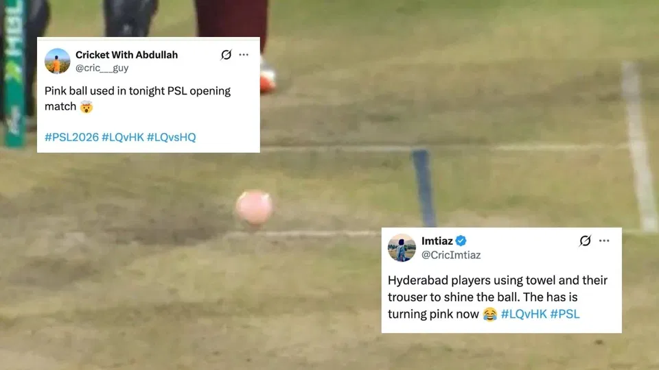 PSL बॉल विवाद (X)