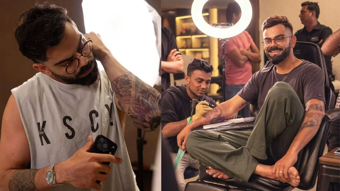 Virat Kohli tattoo (Screengrabs from Alienstattooindia)