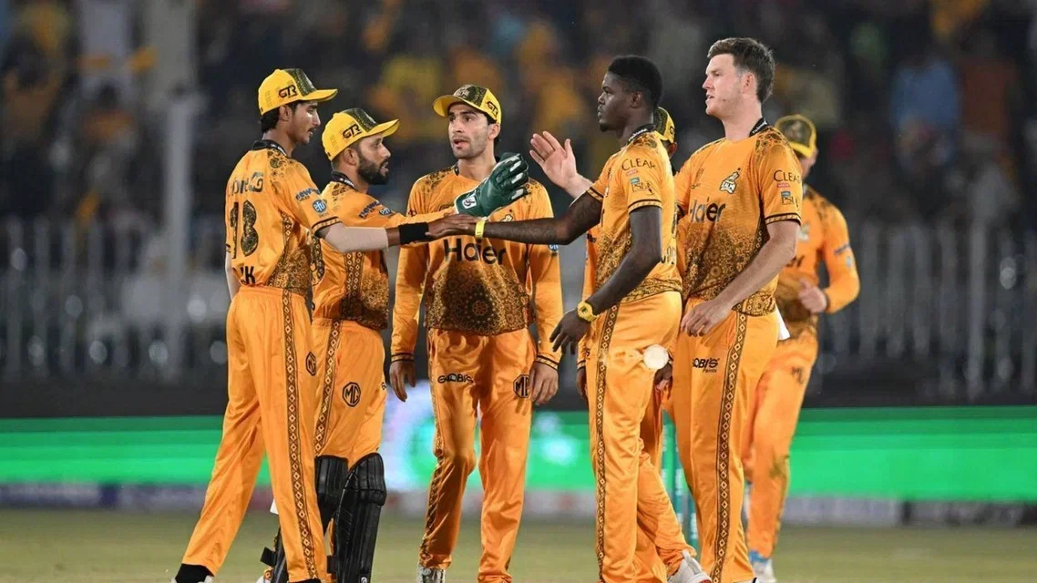 Peshawar Zalmi. Image Credits: AFP