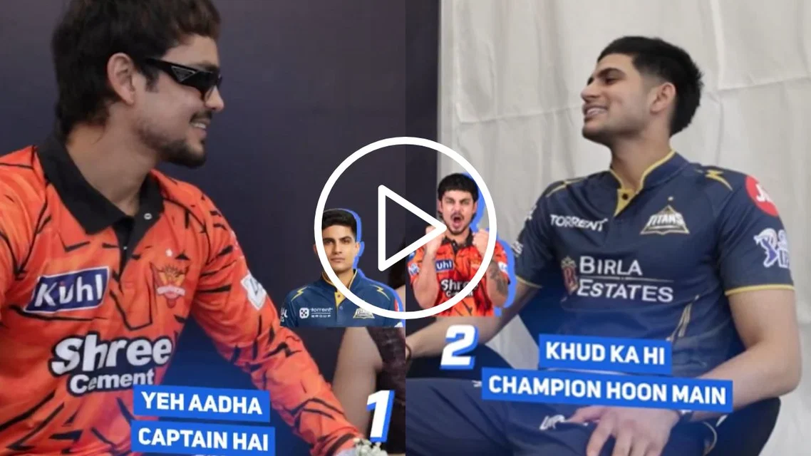 Shubman Gill and Ishan Kishan in a fun exchange [Source: StarSportsIndia/X.com]