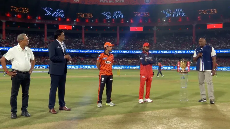 RCB Vs SRH Toss Update: Rajat Patidar Opts To Field First In IPL 2026 Opener Vs Kishan And Co