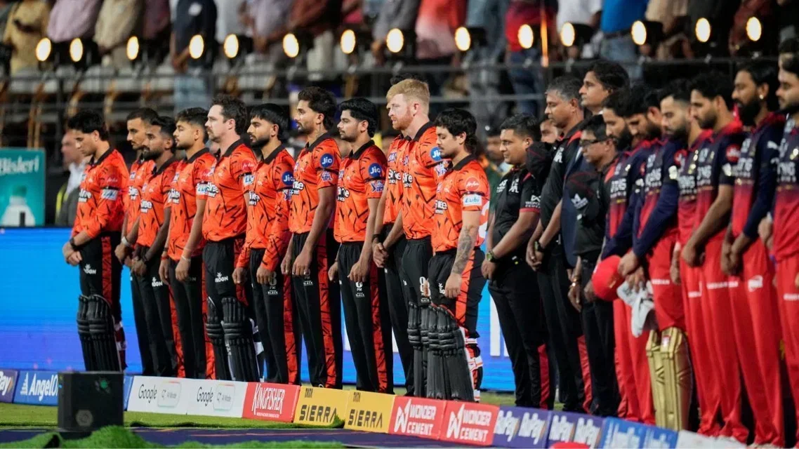 RCB vs SRH. Image Credits: AP