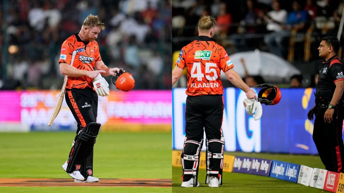 Heinrich Klaasen for SRH in IPL. Image Credits: AP