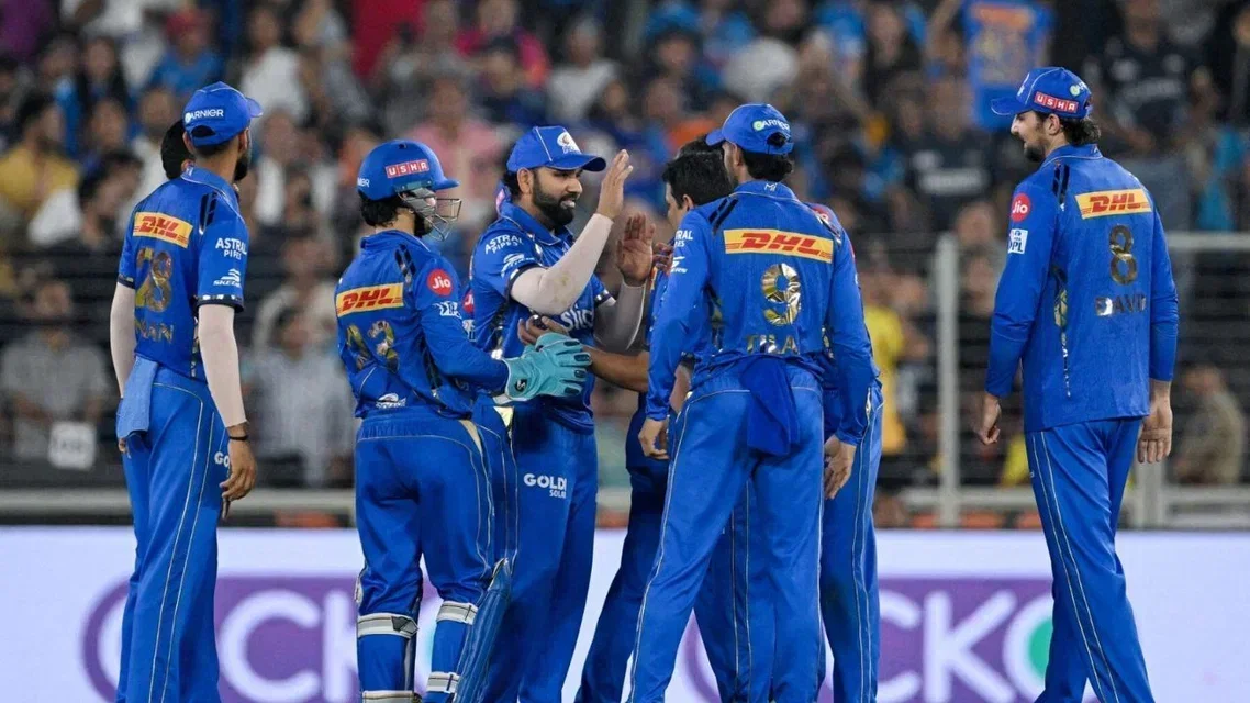 Mumbai Indians. Image Credits: AFP