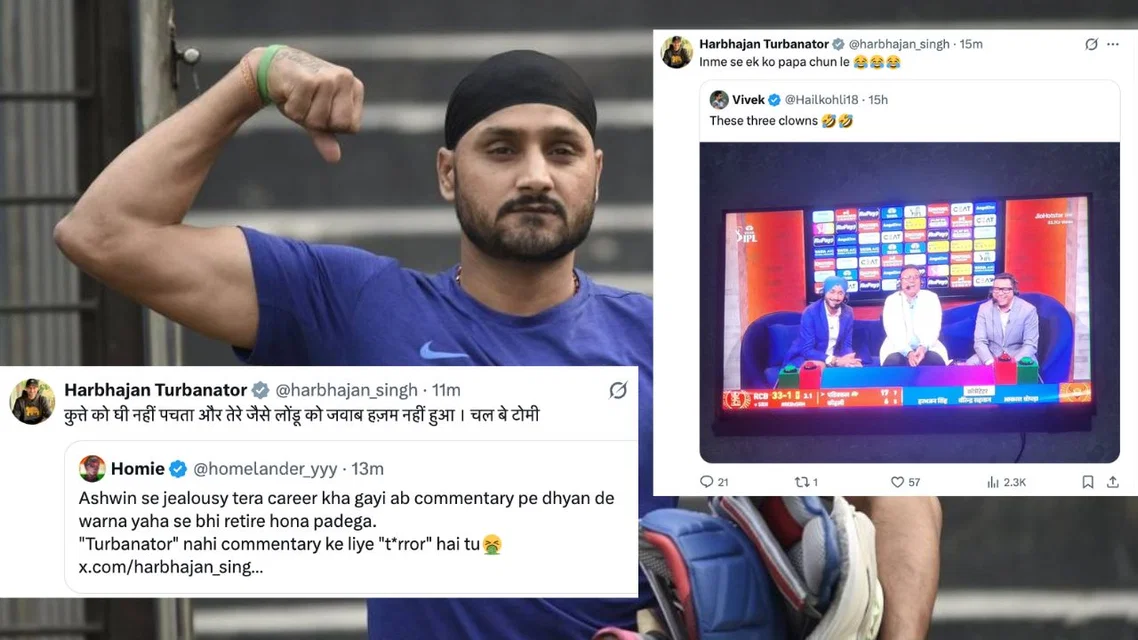 Harbhajan Singh. Image Credits: AFP