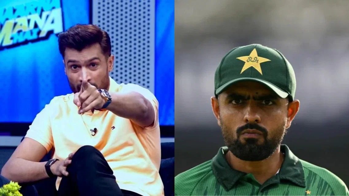 Mohammad Amir and Babar Azam [Source: AFP]