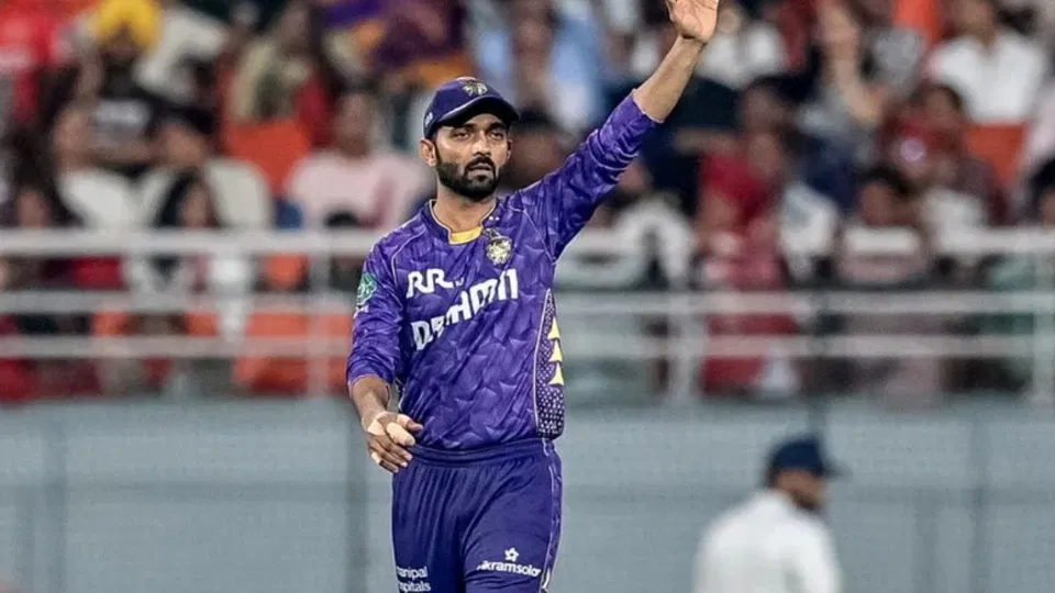 केकेआर की हार के बाद अजिंक्या रहाणे ने आरोप-प्रत्यारोप का सिलसिला शुरू कर दिया। [स्रोत: एएफपी]