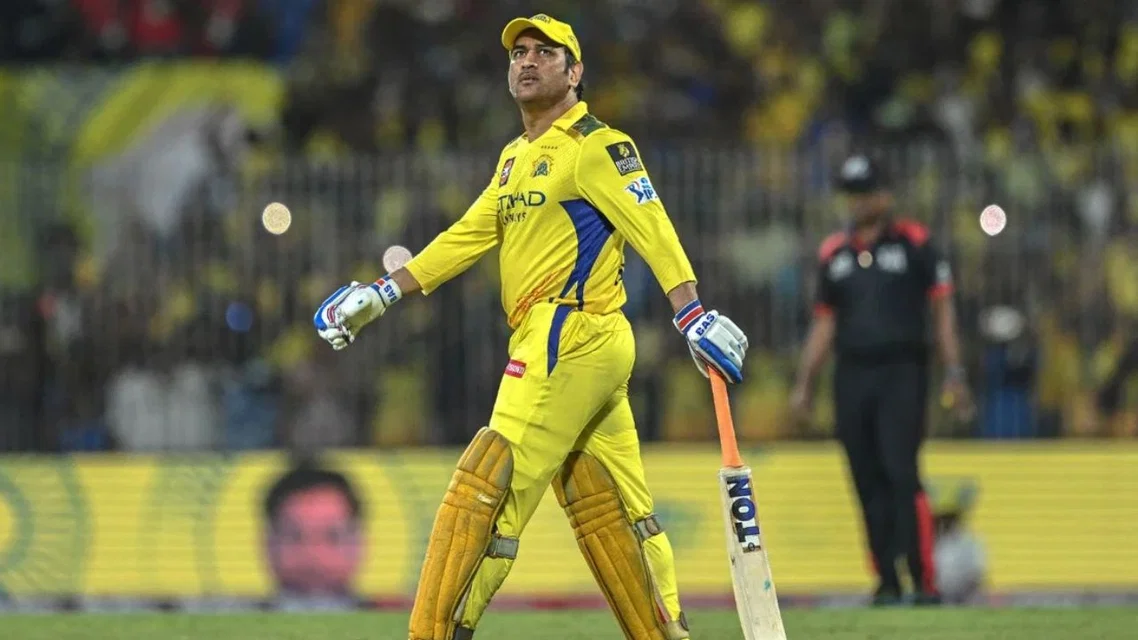MS Dhoni in IPL 2025 (Source:AFP)
