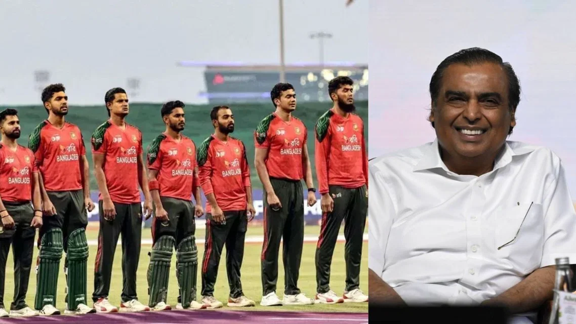 Bangladesh and Mukesh Ambani (Source: AFP)