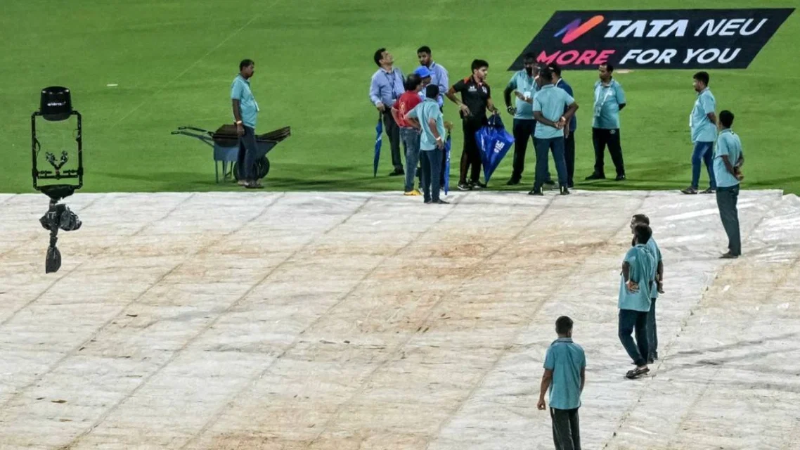 RR Vs CSK Fears Washout (Source: AFP)