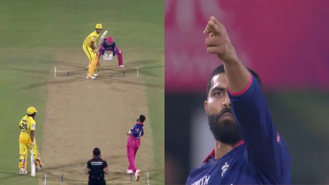 Ravindra Jadeja Teases CSK fans (Source: Screengrab from JioHotstar)