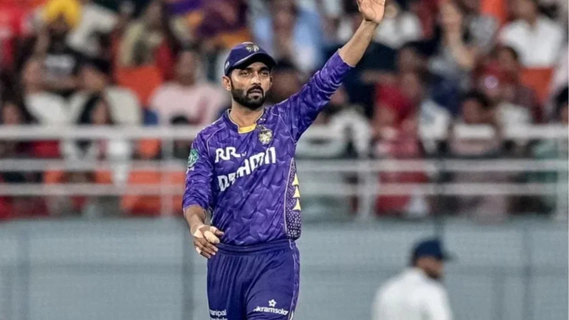 Ajinkya Rahane's KKR captaincy questioned [Source: AFP]