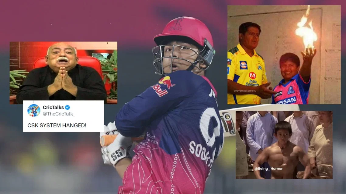 Vaibhav Sooryavanshi slammed a 15 ball fifty in IPL 2026 [Source: AP and screengrabs]