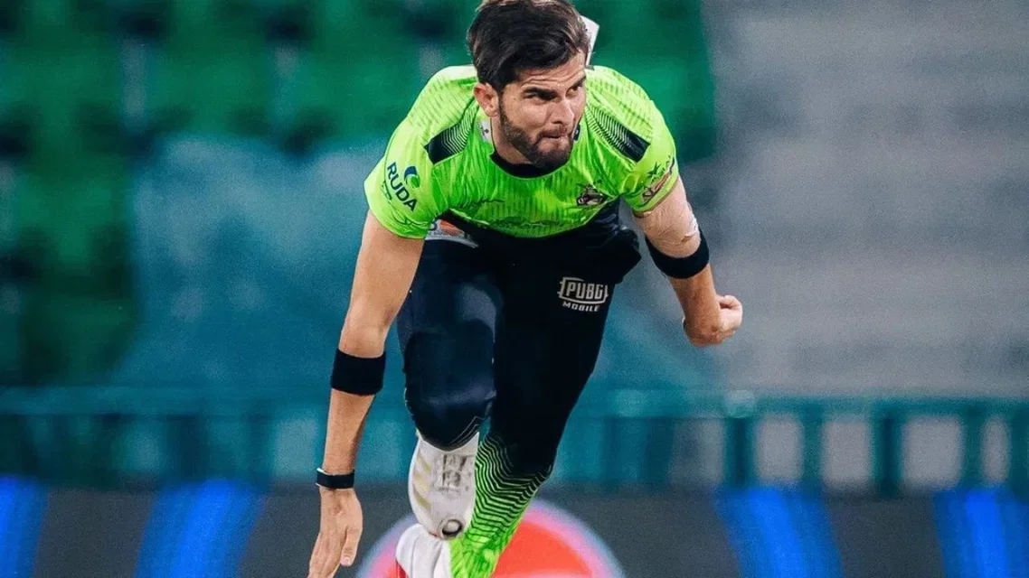 Shaheen Afridi gets fined by Lahore Qalandars [Source: AP Photos]
