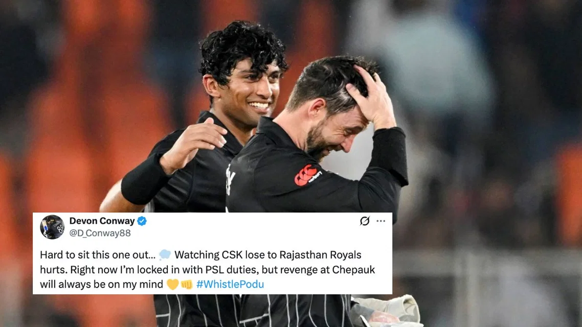 Devon Conway Rachin Ravindra. Image Credits: AFP