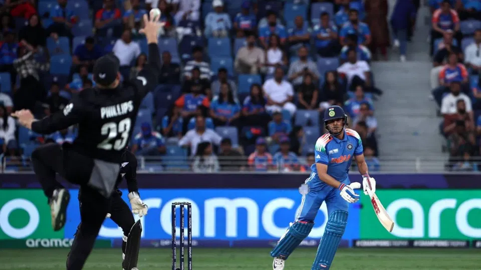 Glenn Phillips catch off Gill news