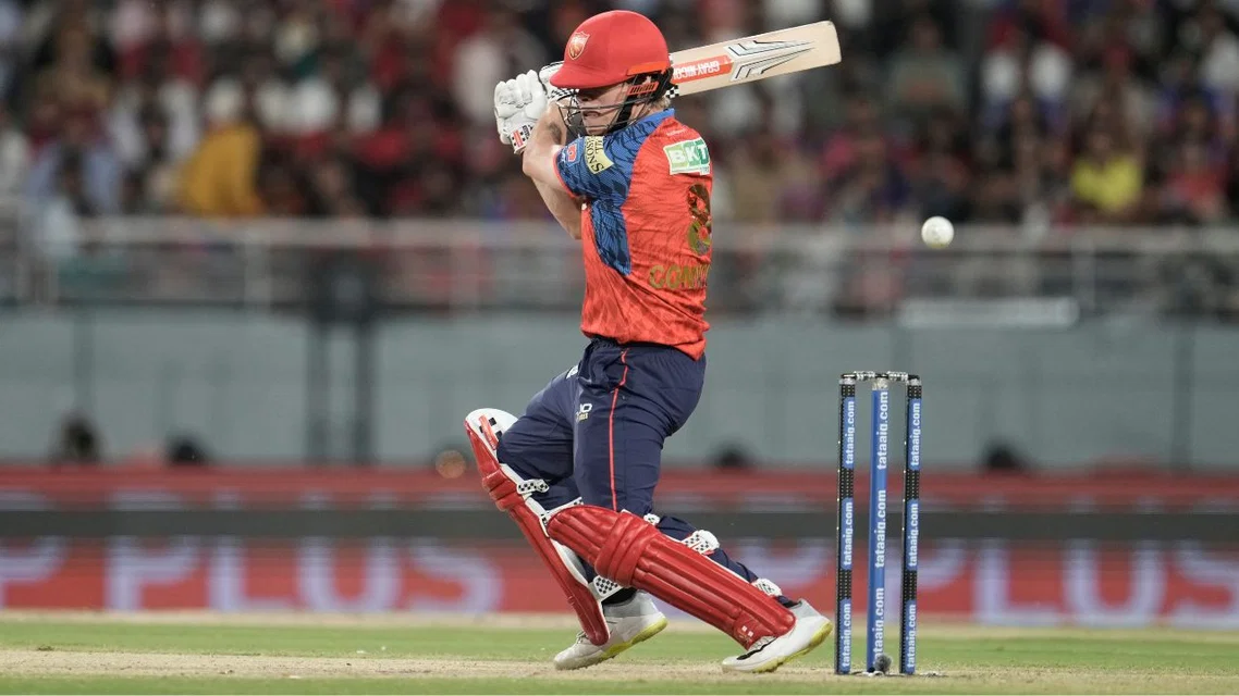 Cooper Connolly in action during PBKS vs GT (Source: AP Photos)