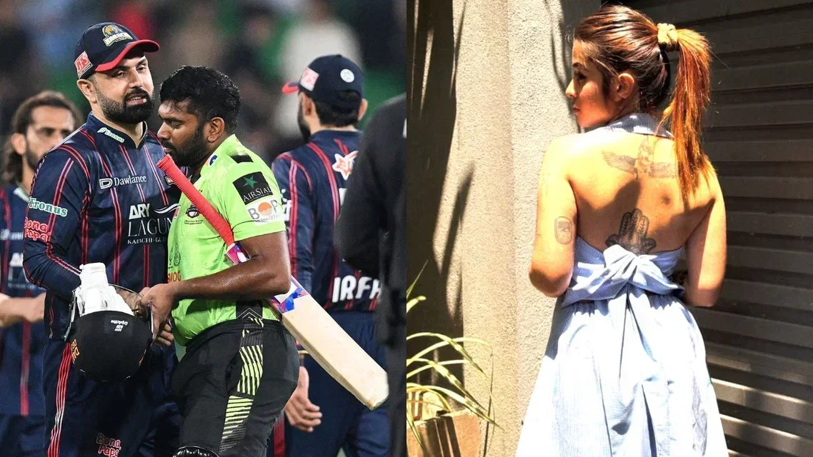 Bhanuka Rajapaksa Harshi Rasanga. Image Credits: AFP/Instagram